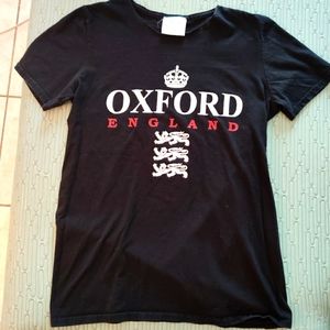 NWOT Oxford Official England University College School T Shirt
